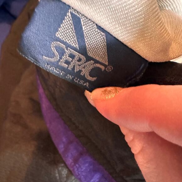 Serac Vintage 80/s Nylon Retro Ski Suit Size 10 - Picture 12 of 14